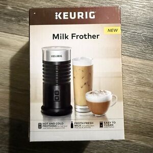 New Keurig Milk Frother